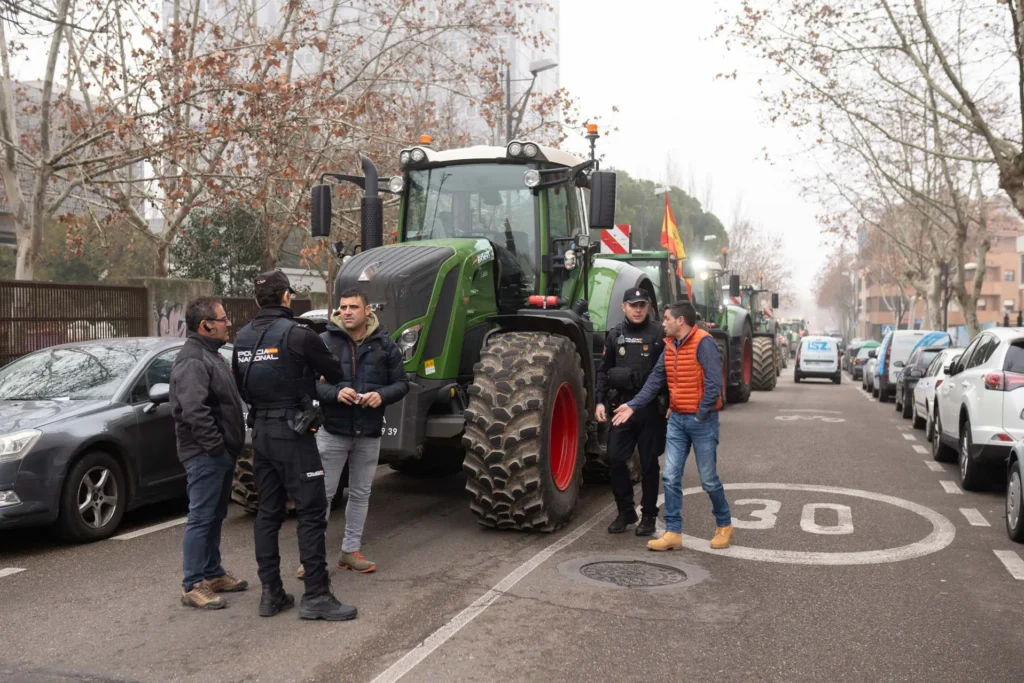 Tractorada por Zamora