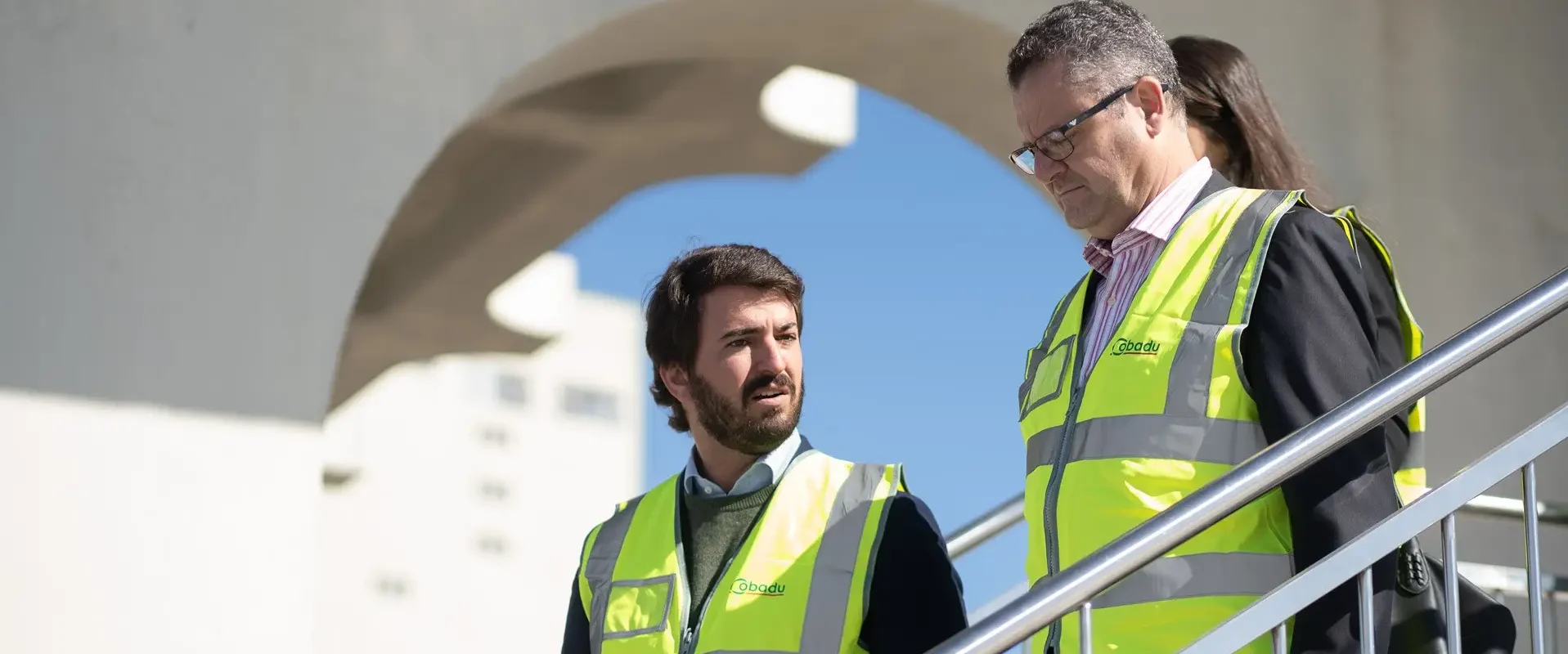 Juan García Gallardo y Gerardo Dueñás, en Zamora.