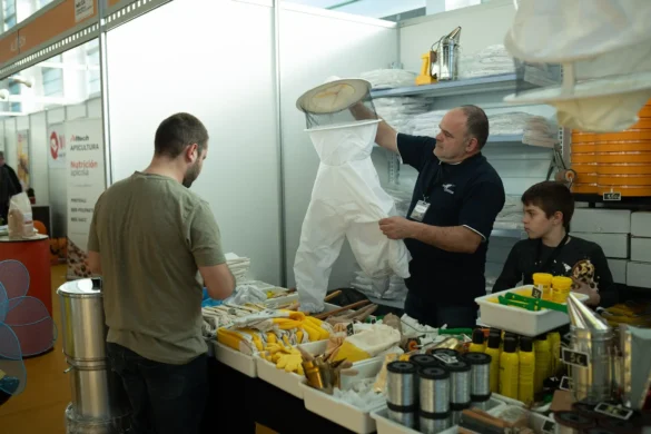 Uno de los puestos de Meliza.