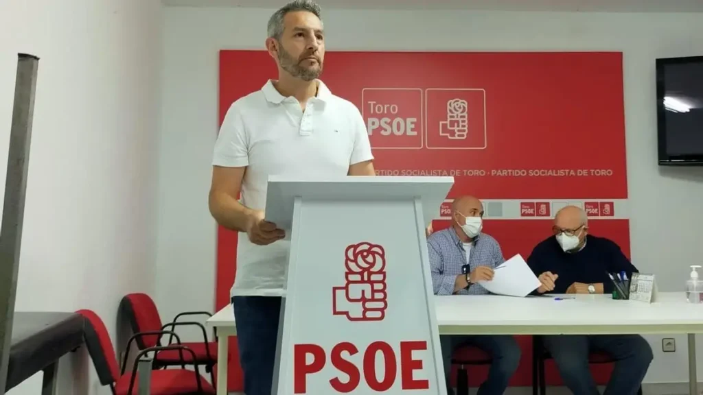 Carlos Rodríguez, líder del PSOE de Toro.