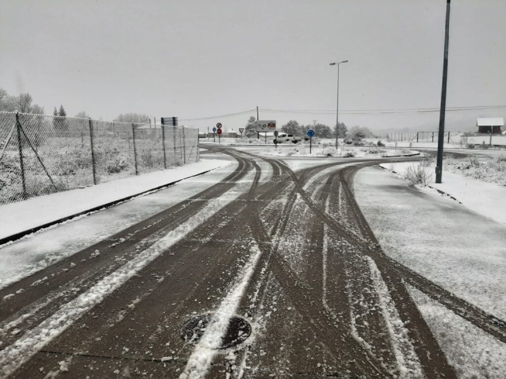 Nieve en Sanabria.