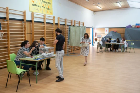 Elecciones en Zamora. Foto Emilio Fraile.