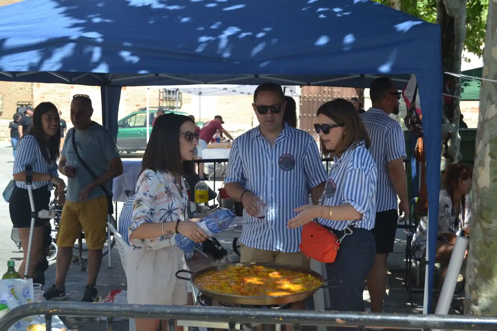 Concurso de paellas en las Fiestas de Toro.