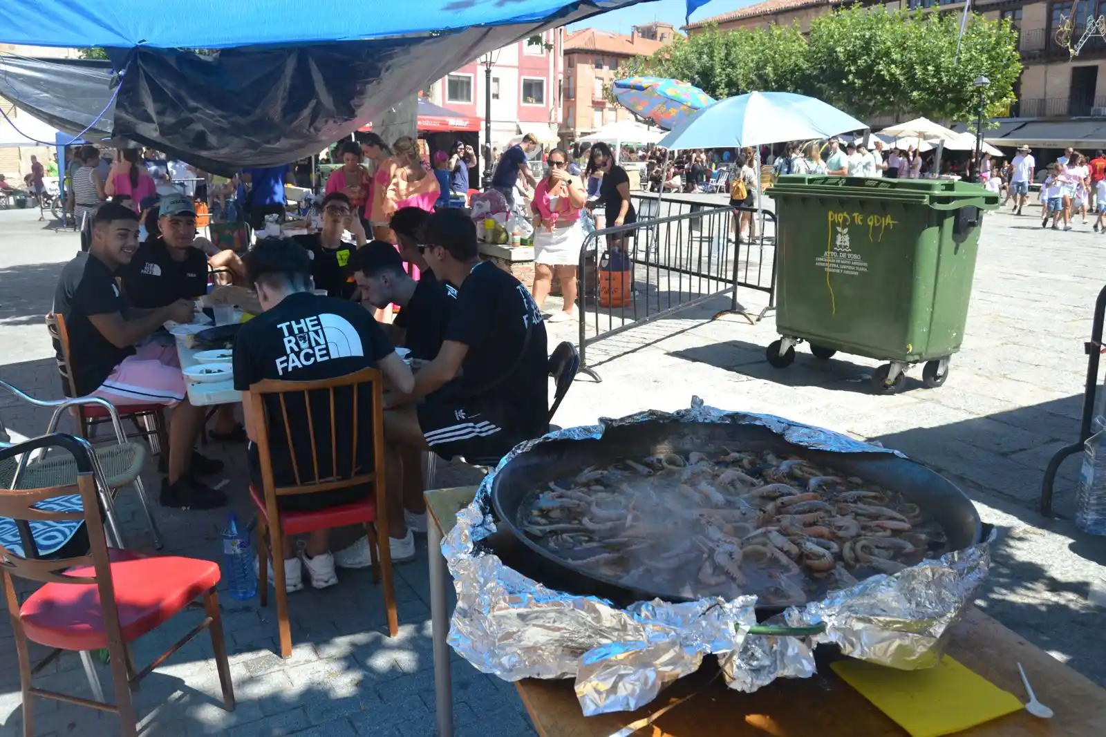 Concurso de paellas en las Fiestas de Toro.