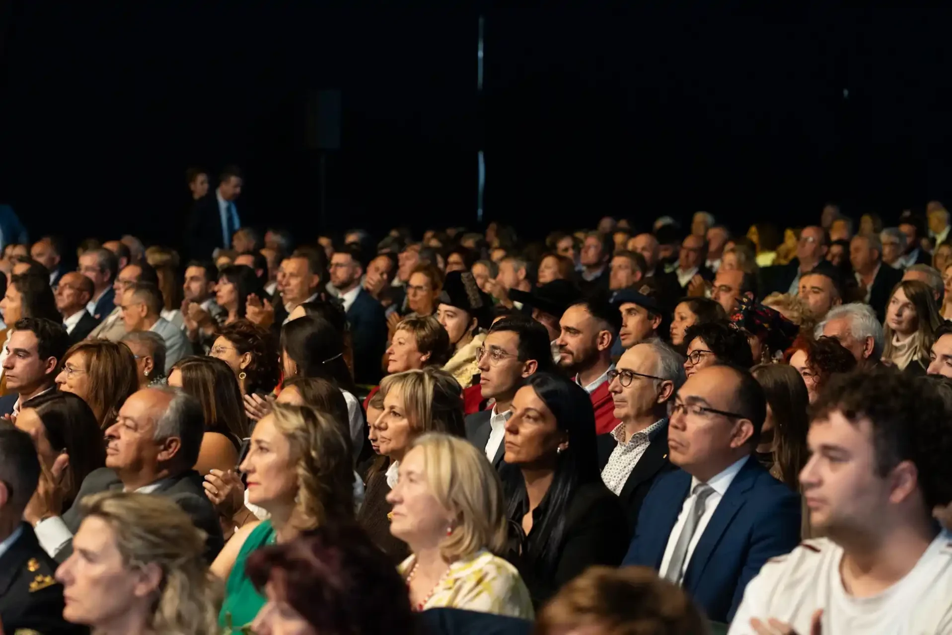 Asistentes a la entrega de premios de la Fundación Caja Rural de Zamora.