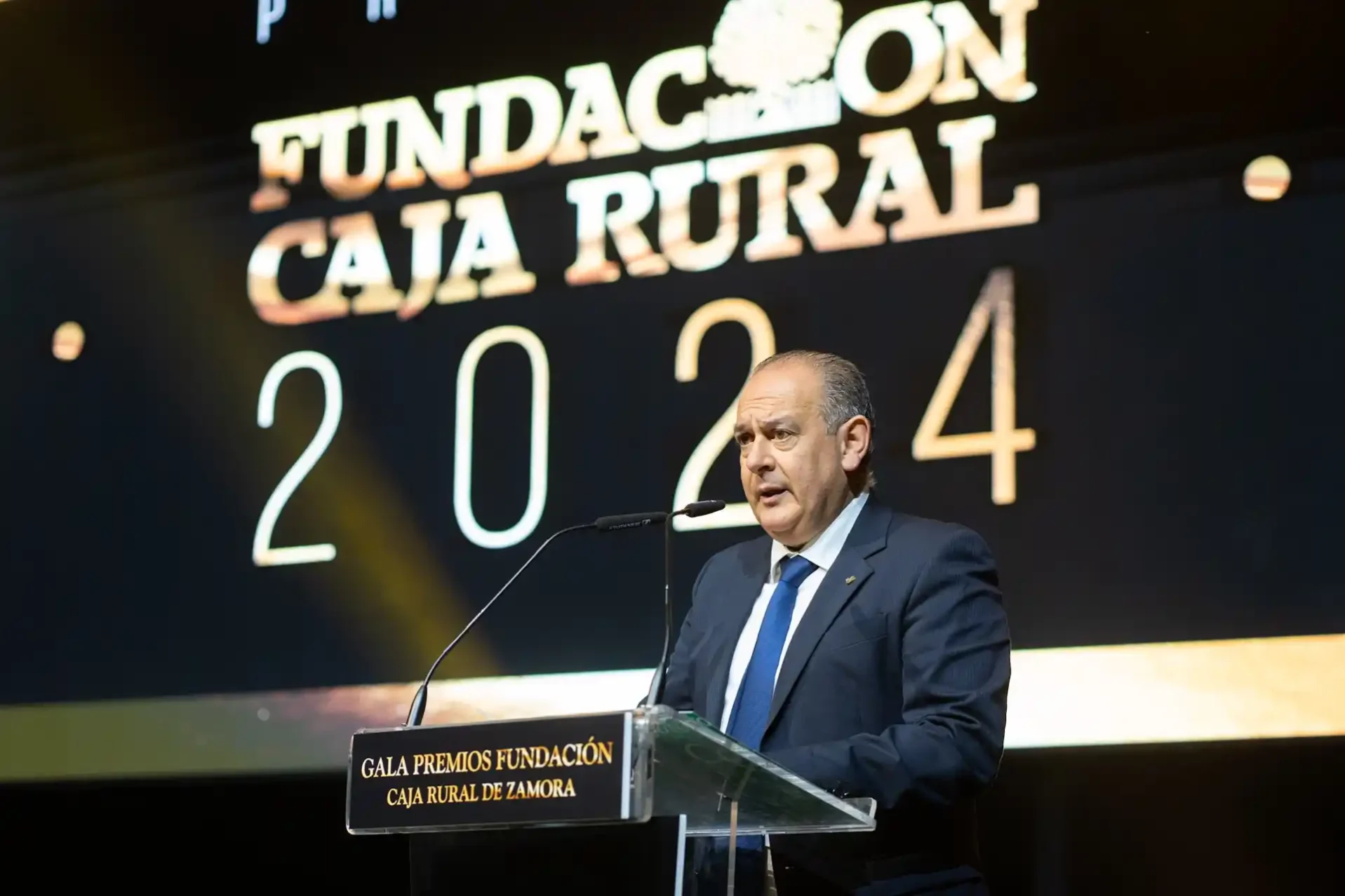 Nicanor Santos, presidente de Caja Rural de Zamora.