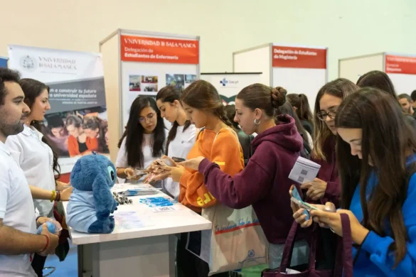 Feria de bienvenida del Campus Viriato. Foto Emilio Fraile