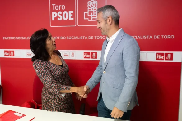 Ángeles Medina y Carlos Rodríguez.