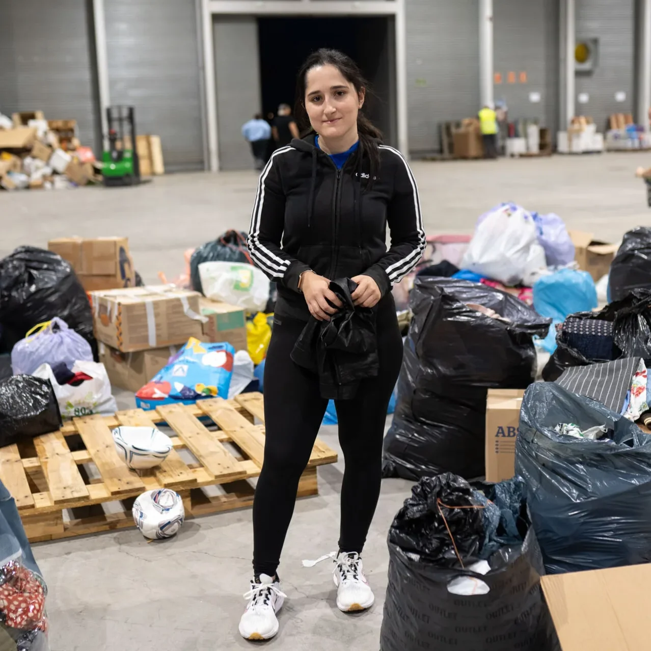 Yolanda Rivas, voluntaria en el IFEZA. Foto Emilio Fraile.