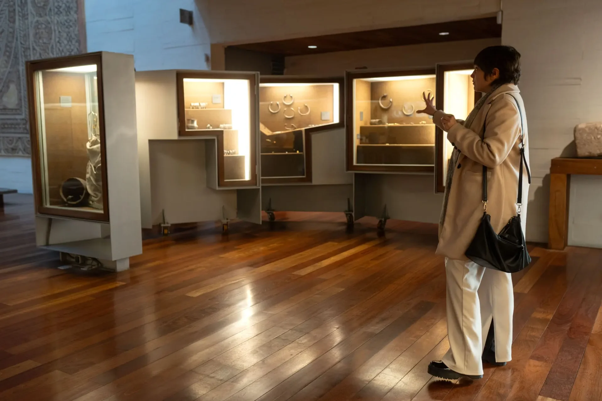 El Tesoro de Arrabalde en el Museo de Zamora. Foto Emilio Fraile.