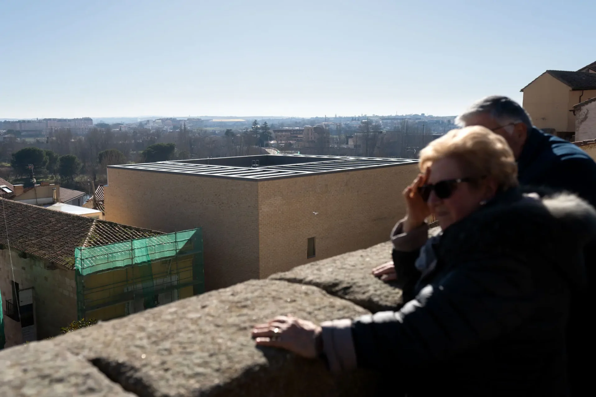 Vista del museo desde el mirador de San Cipriano. Foto Emilio Fraile.