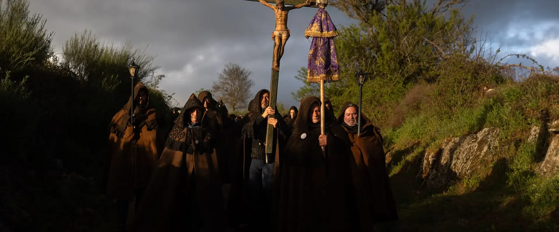 La procesión de Bermillo de Alba, el Viernes Santo. Foto Emilio Fraile.