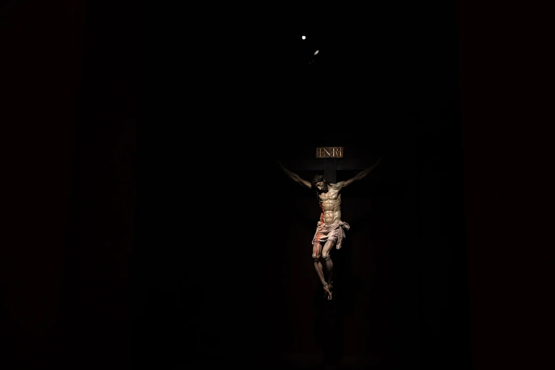 El Cristo de las Injurias en la exposición de las Edades del Hombre. Foto Emilio Fraile