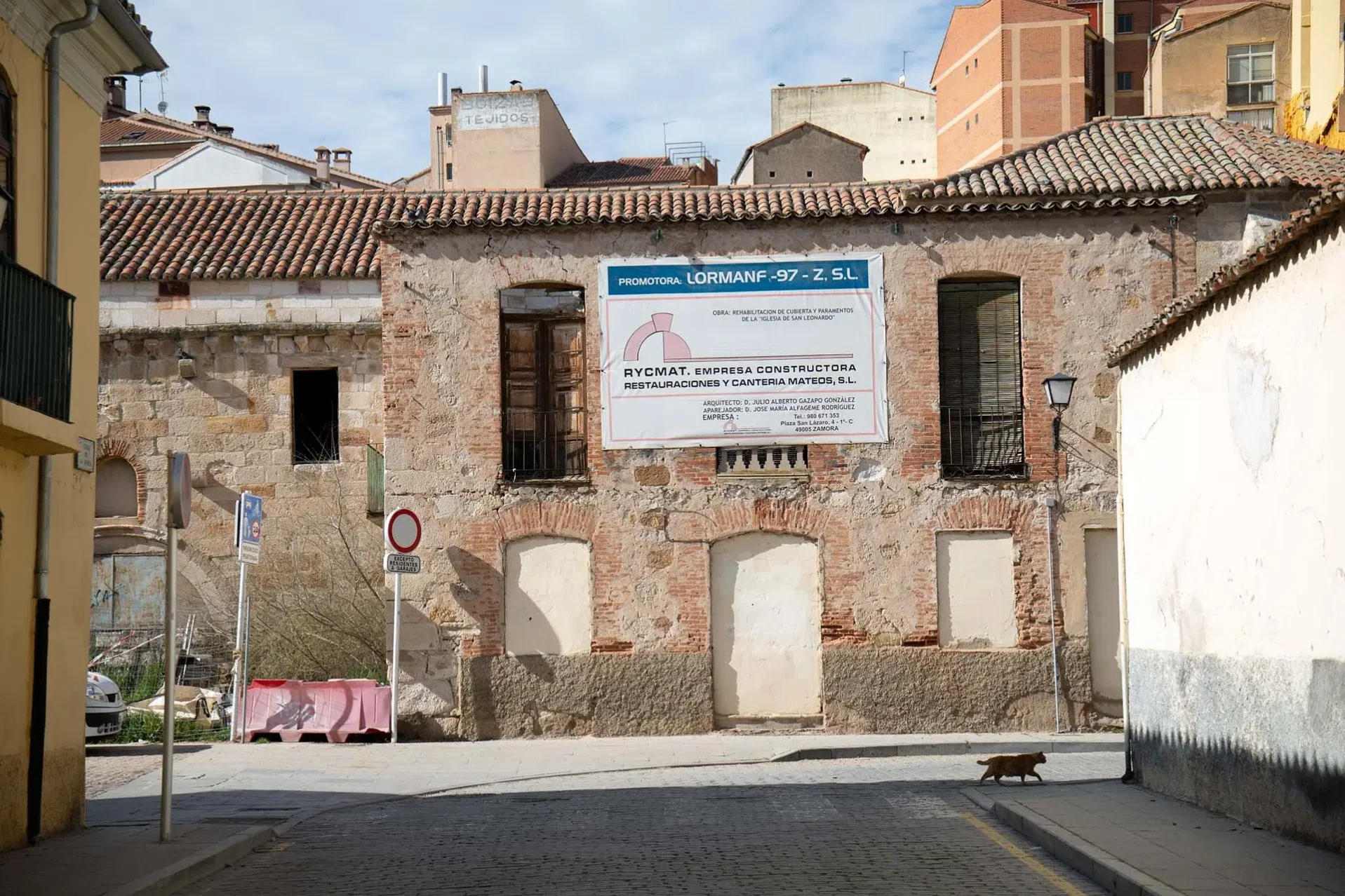 Iglesia de San Leonardo, en el barrio de La Horta. Foto Emilio Fraile.