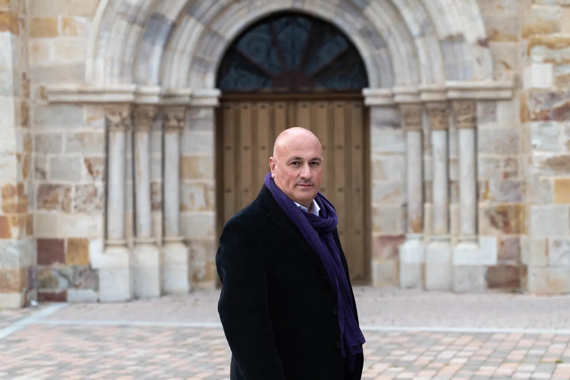 José Luis Gato, presidente del barrio de La Horta. Foto Emilio Fraile.