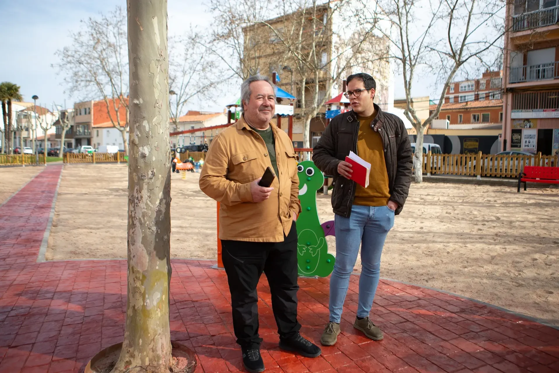 Guarido y Novo, en una imagen de archivo. Foto Paloma V. Escarpa.