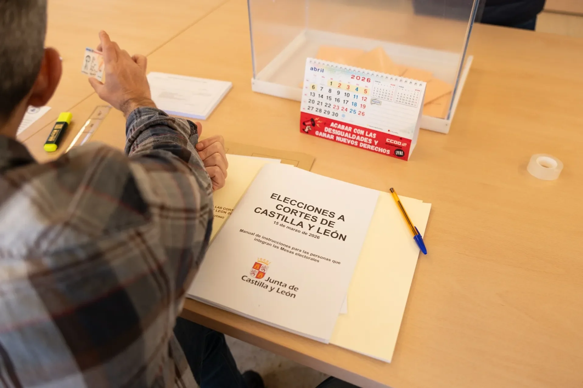Elecciones a la Junta de Castilla y León en Zamora. Foto Emilio Fraile