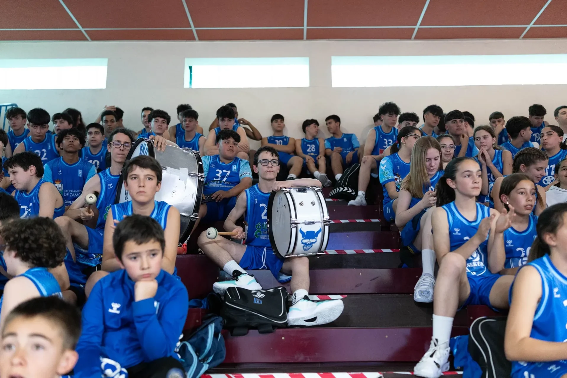 Día de la cantera del CB Zamora. Foto Emilio Fraile