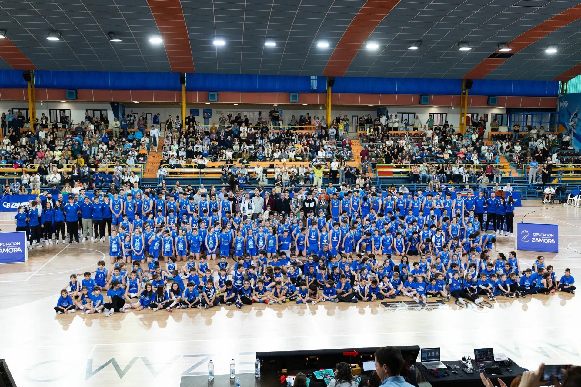 Día de la cantera del CB Zamora. Foto Emilio Fraile