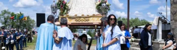 Salida de la procesión. Foto Emilio Fraile.