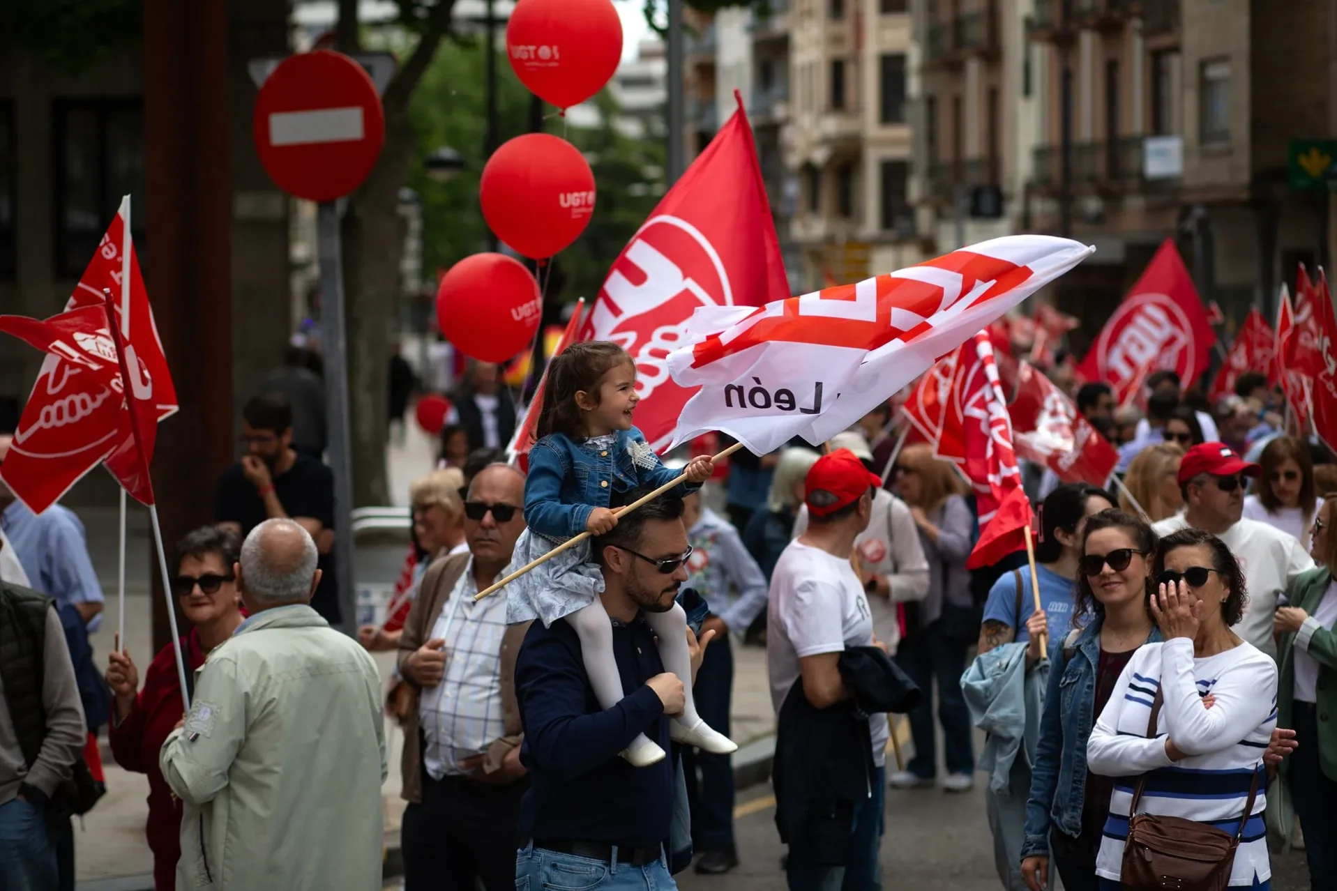 Manifestación del Primero de Mayo de 2026 en Zamora. Foto Paloma V. Escarpa