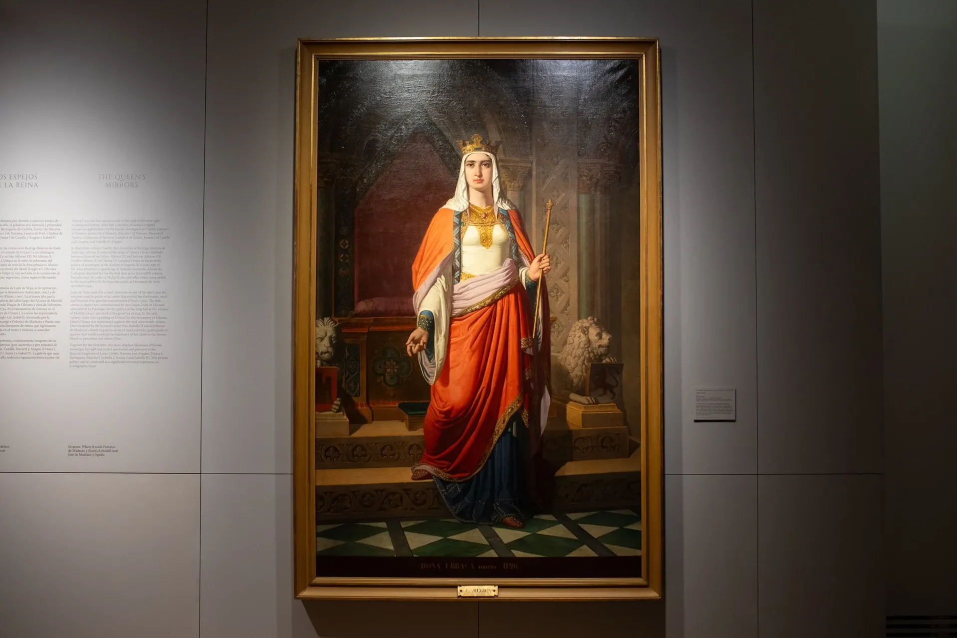 Exposición «Reina Ella. Urraca I de León (1909-1126)», abierta en el Museo de León. Foto Paloma V. Escarpa