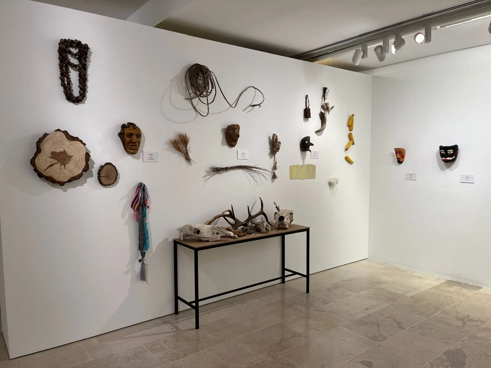 Exposición «Máscaras, símbolos de identidad» en el Museo Etnográfico.